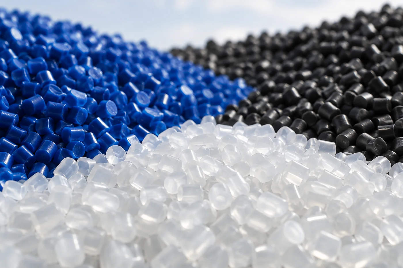Polymer resin granules for industrial buyers